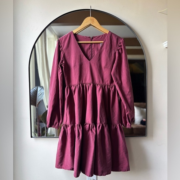 EMMA KNUDSEN | Frankie tiered baby doll dress | size xs - Picture 2 of 5